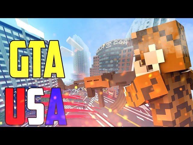 Minecraft Xbox/PE/Windows 10 GTA USA Server/Realm Showcase