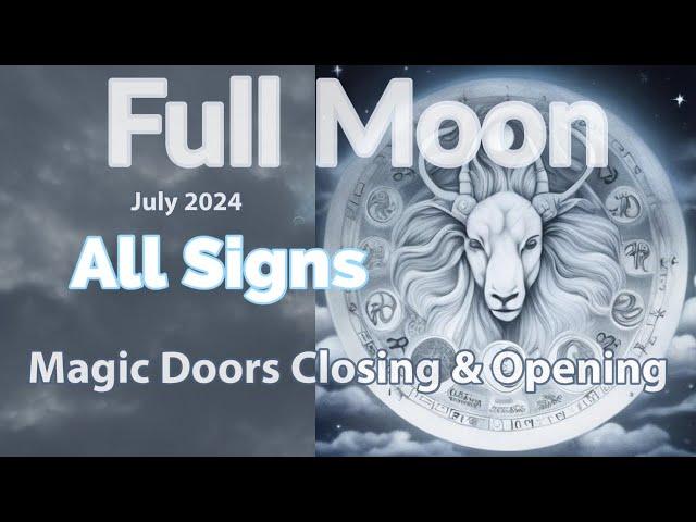 Major Cycles Closing & New Cycles Opening Through The Portal Of This Full Moon In Capricorn/Aquarius