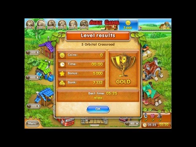 Farm Frenzy 3 Russian Roulette (5 Orbital Crossroad) Веселая ферма 3 Русская Рулетка Орбитальная 5