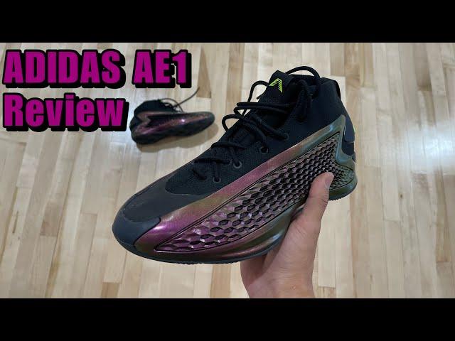 ADIDAS AE 1 FULL REVIEW! ANTHONY EDWARDS GOT THE BEST SHOE OUT RIGHT NOW?