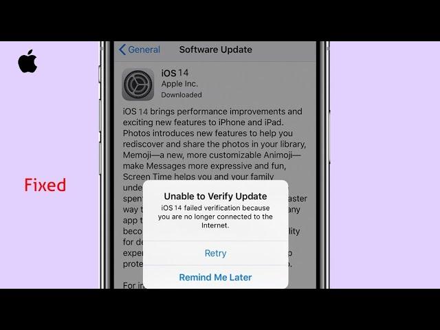 iOS 14: Unable to Verify Software Update error on iPhone and iPad - Here's the Fix