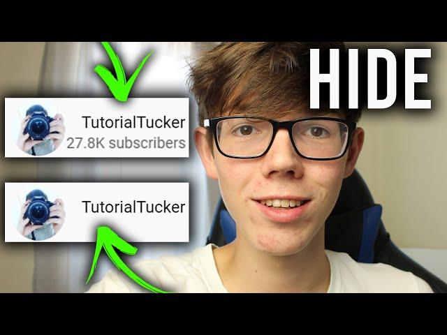 How To Hide YouTube Subscribers On YouTube (PC/MOBILE)| Hide Your Subscribers On YouTube Easily