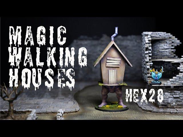 Crafting Weird Walking Houses for Hex28 (Mek28)