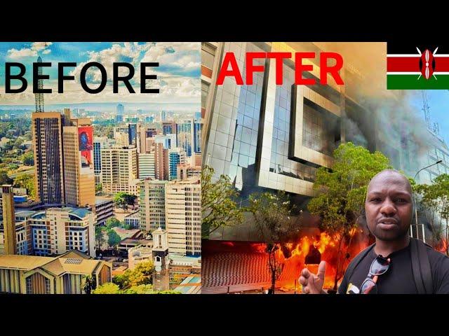 SHOCKING NAIROBI CBD PROTEST AFTERMATH