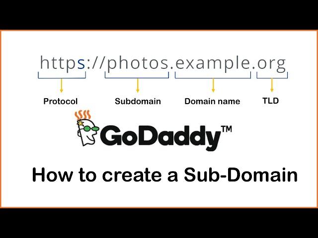 How to create a subdomain in godaddy 2022 for Free - Domains in hosting account Tutorialsfor.com