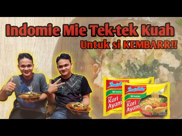 RESEP INDOMIE MIE TEK-TEK KUAH || Resep Mie Tek-tek Mudah & Enak