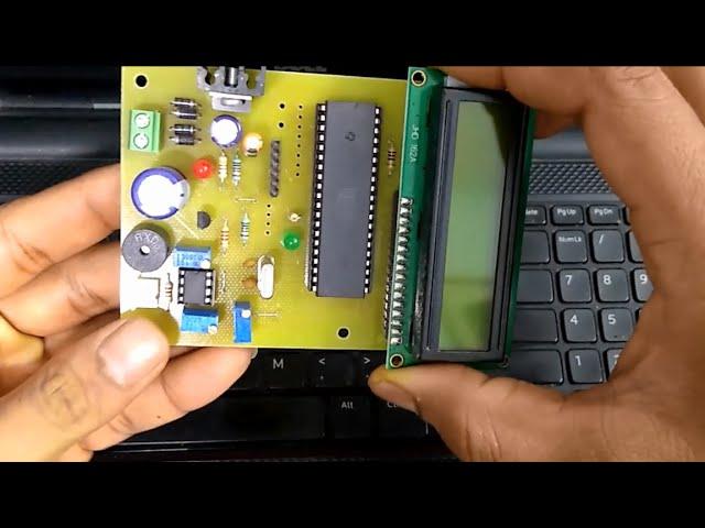 Low Light Level Detector mini project using 8051 microcontroller from Microtronics Technologies