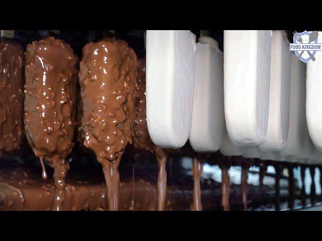 Large amount of ice cream factory / korean food factory