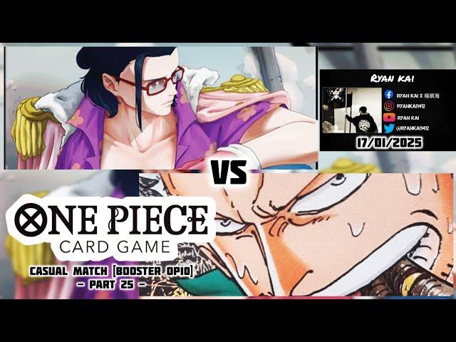 One Piece Card Game Casual Match Booster OP10 (Part 25) - Smoker/Tashigi vs Smoker