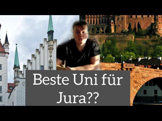 Die BESTE Universität für Jura - Wo soll ich studieren??