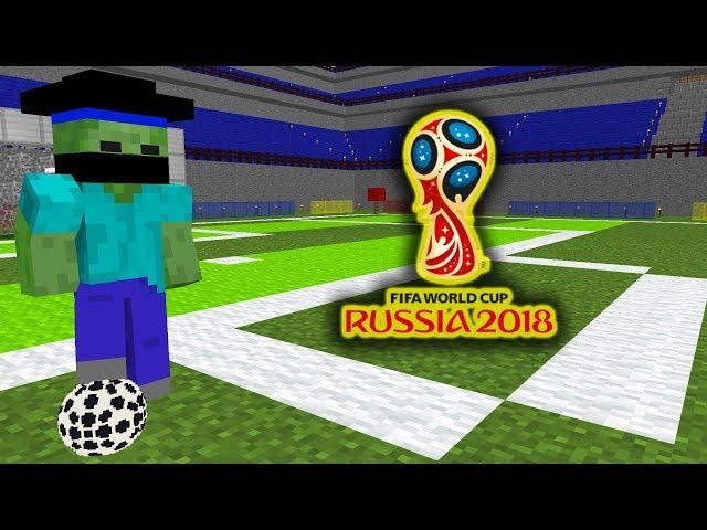 MONSTER SCHOOL : FIFA WORLD CUP 2018 - Minecraft Animation