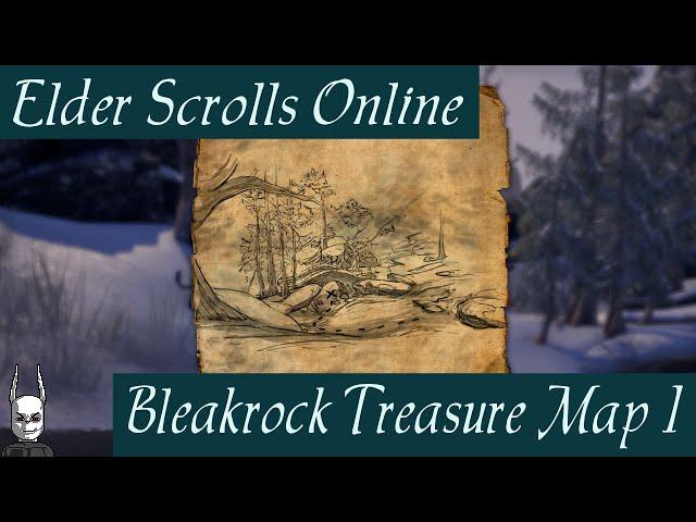 Bleakrock Treasure Map 1 [Elder Scrolls Online ESO]