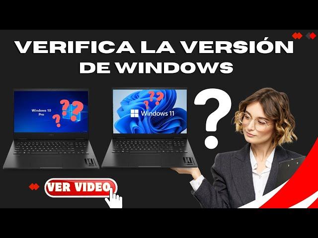 Cómo saber versión de Windows DE MI PC, LAPTOP 2023