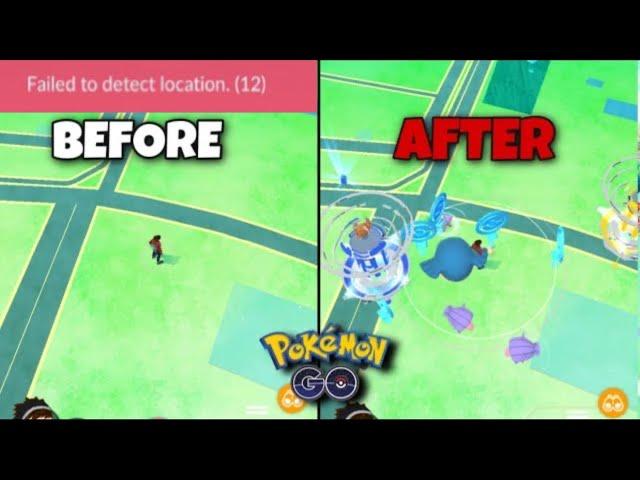 [Fixed]Pokemon Go Failed To Detect Location 12|Pokemon Go Spoofing Updated in 2024