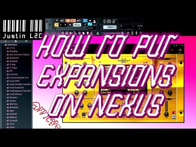 How to put Expansion Packs on to Nexus in Fl Studio ( .nxp , .fxp , ect )