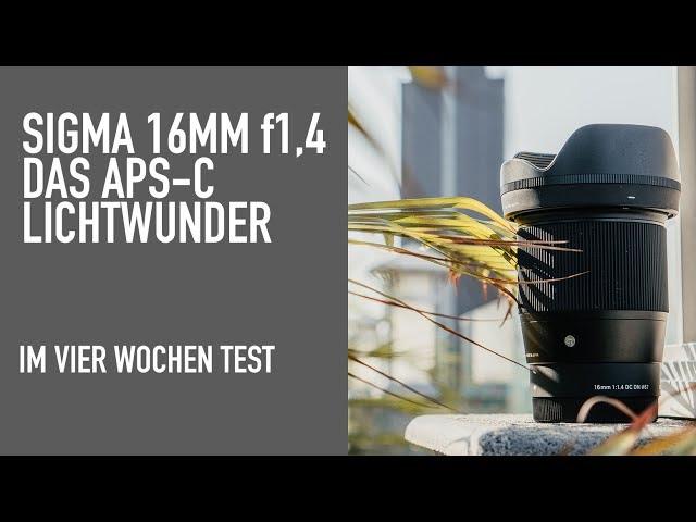 SIGMA 16MM F1,4 - Das APS-C Objektiv im 4 Wochen Test in Panama & beim Kunden.