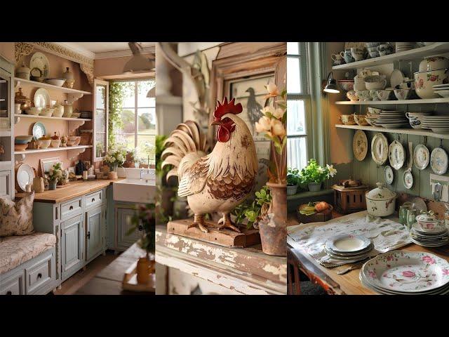 COUNTRY COTTAGE KITCHEN DECORATION IDEAS: Heartwarming & Functional / How to Style a Vintage Look