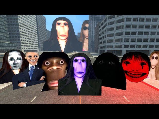 Rosalia Bizcochito Family, Obunga Family And Angry Munci Nextbot Gmod