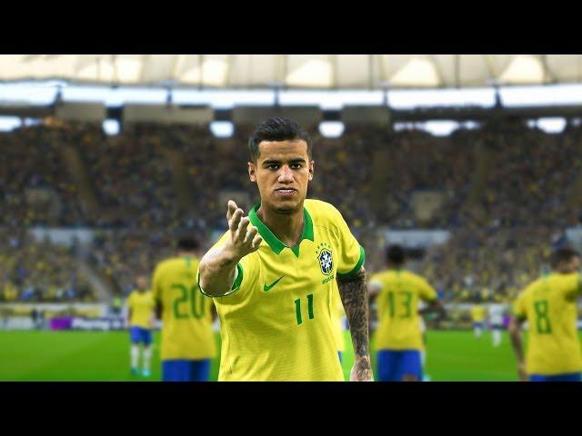 PES 2020 - Gameplay  | Brazil vs Argentina | PC