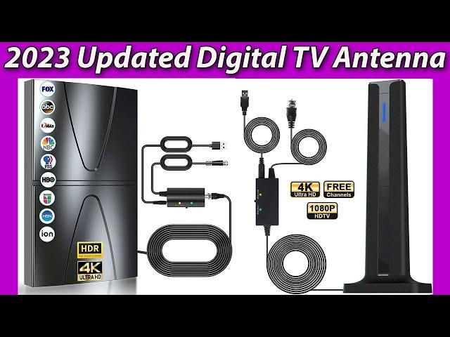 [TOP 7] 2023 Updated Digital TV Antenna for Indoor/Outdoor Use!