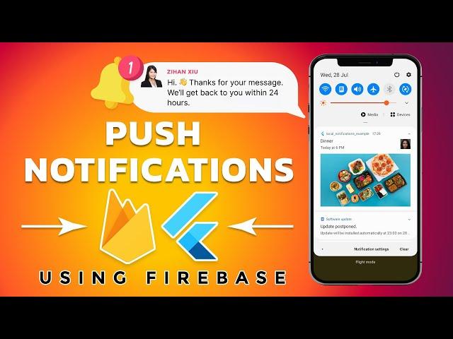 Flutter Push Notifications using Firebase