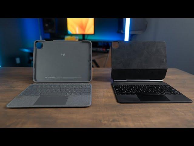 Logitech Folio Touch vs Apple Magic Keyboard: iPad Pro Keyboards Compared