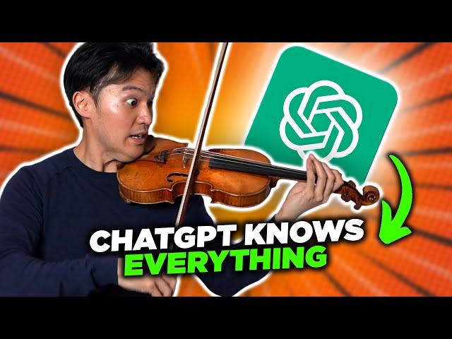 Can ChatGPT Actually Teach me Violin? 