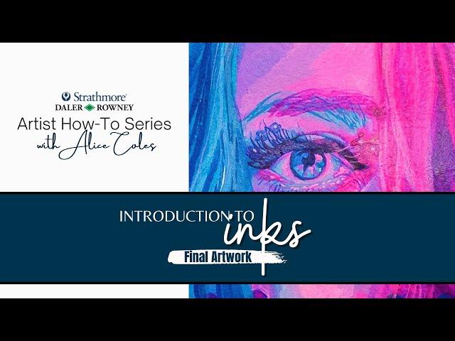 Intro to Inks with Alice Coles: Abstract Portrait