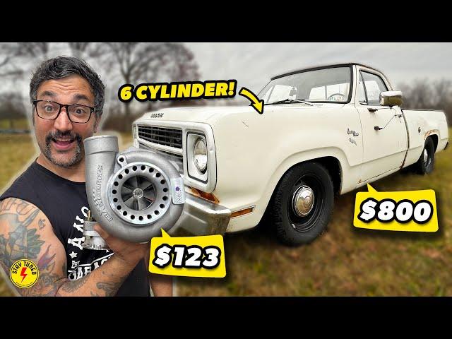 DIRT CHEAP Turbo 6 Cylinder Build! We Cut The 0-60 Time IN HALF!