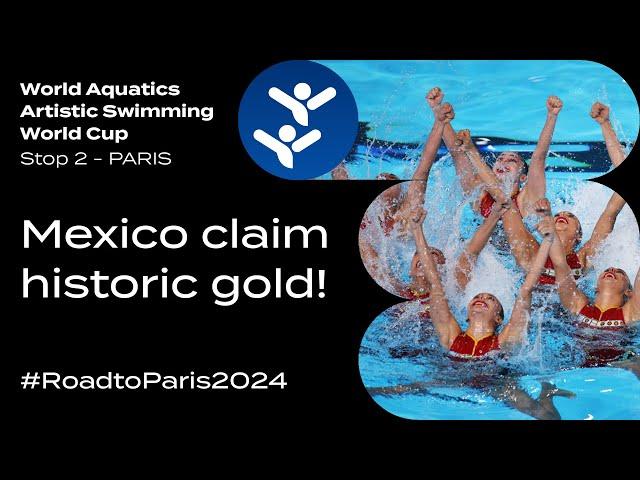 MEXICO claim  in the brand new Olympic venue in Paris!