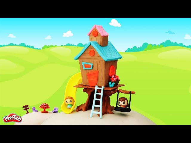 Treehouse Speed Build | Play-Doh Builder | Play-Doh: Creative Ideas for Kids