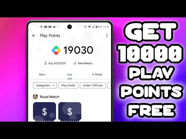 How To Earn Google Play Points | Trick To Get 10000 Play Points Free!