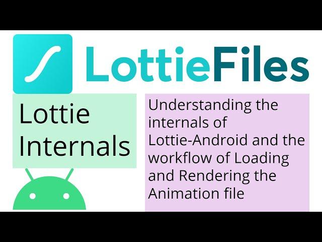 Understanding the internals of Lottie Android and the Loading and Rendering of the Animation file