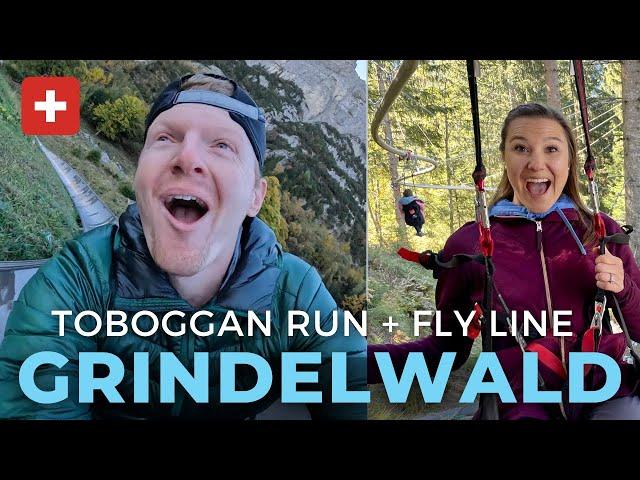 GRINDELWALD PFINGSTEGG Toboggan Run & Grindelwald Gorge | Hiking in Switzerland