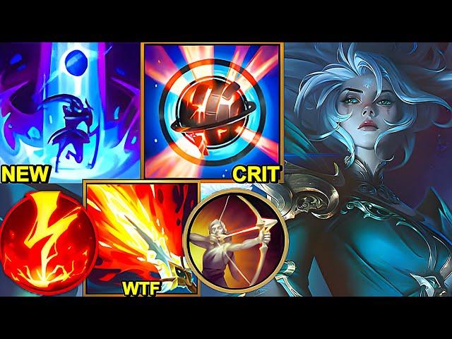 Wild Rift China Diana Jungle - 17KILL One Shot Diana Build Runes - Winterblessed Diana Skin