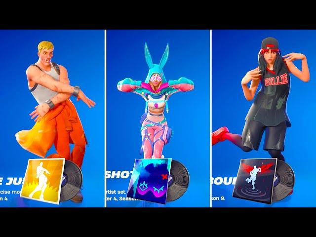 Top 25 Popular Fortnite Lobby Tracks With Emotes