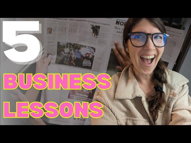 My Entrepreneurship Story & Top 5 Lessons Learned Along The Way