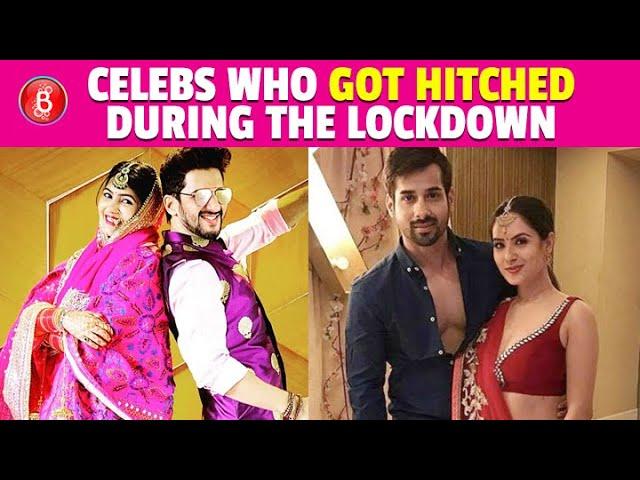 Bollywood & TV Celebs Who Got Hitched Amidst The Coronavirus Lockdown