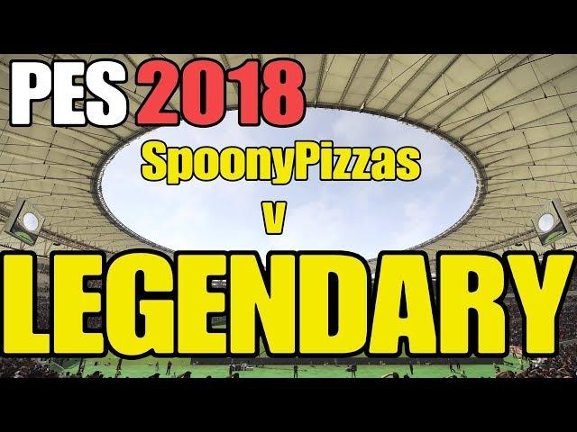 PES 2018 - SpoonyPizzas vs LEGEND difficulty #3