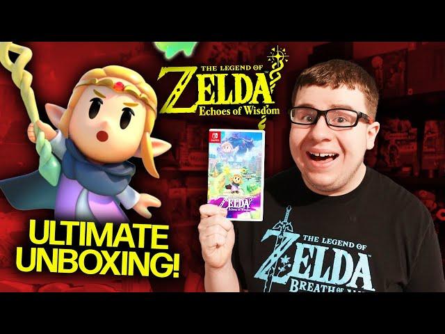 ULTIMATE Zelda Echoes Of Wisdom Unboxing! | Nintendo Switch