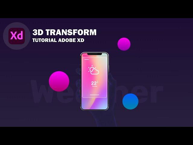 You're About to Master 3D Design in Adobe XD!