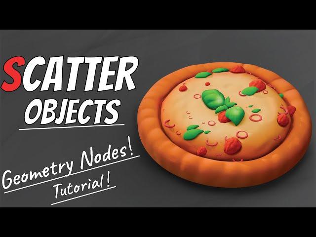 Scatter Object - Quick Blender Tutorial