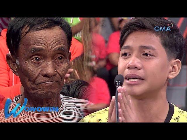 Wowowin: Garbage collector na ama, ipinagmamalaki ng anak (with English subtitles)