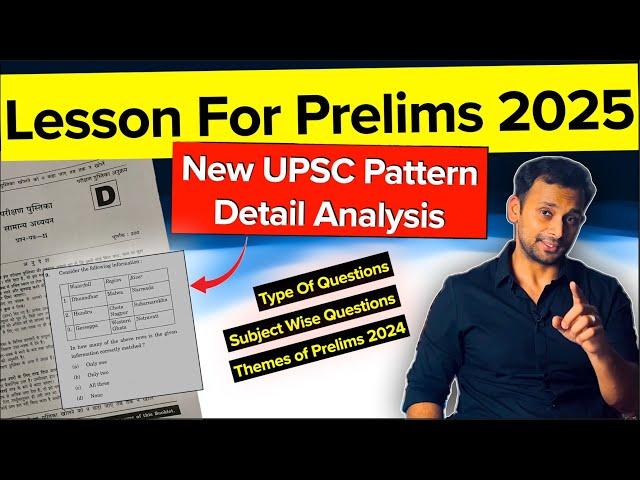 5 Lessons For IAS Prelims 2025 After UPSC Prelims 2024 Detailed Analysis 