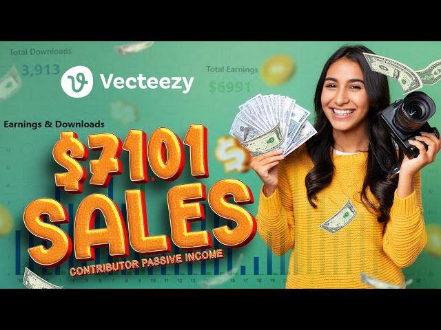 Making Money with Vecteezy from Home | My Stock Photography Earnings