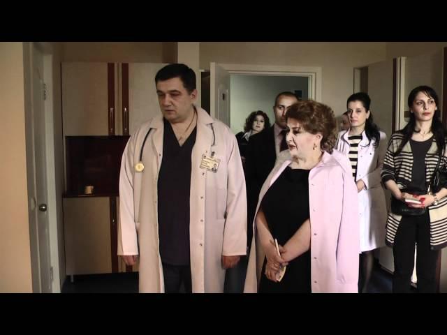 Rita Sargsyan Visiting Injured in Hospital News.armeniatv.com