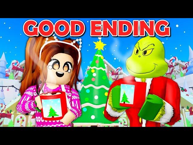 The GRINCH Became My BEST FRIEND And We CELEBRATED Christmas Together (Roblox)