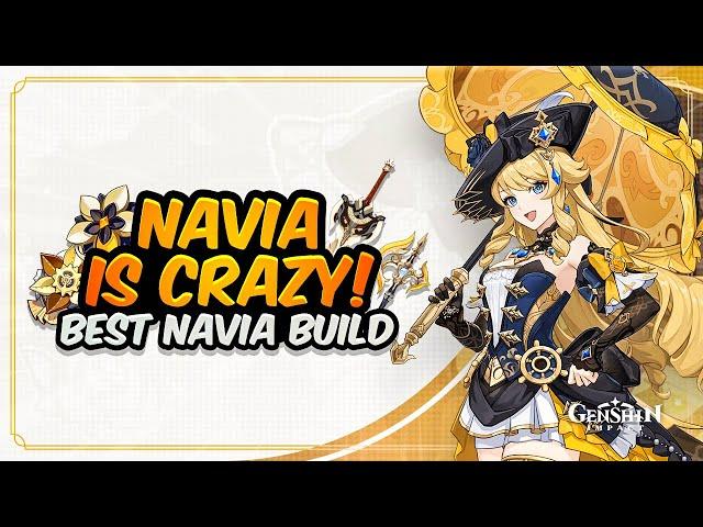 COMPLETE NAVIA GUIDE! Best Navia Build - Artifacts, Weapons, Teams & Showcase | Genshin Impact