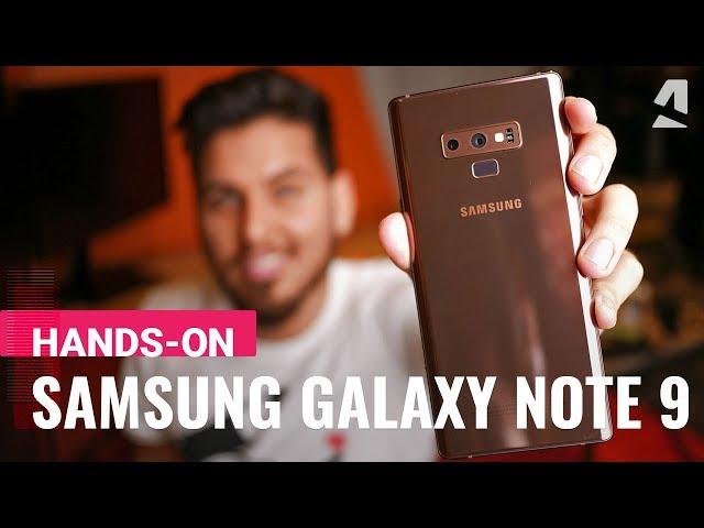 Samsung Galaxy Note9 hands-on review