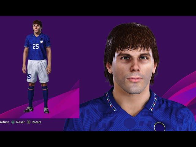 Gianfranco Zola PES 2021 and PES 2020 [PS4] face